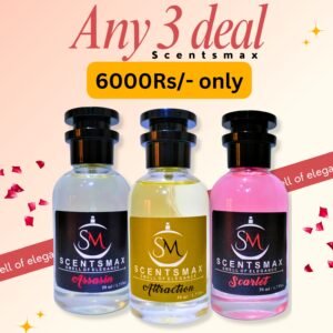 three perfumes deal, save upto 2400rs